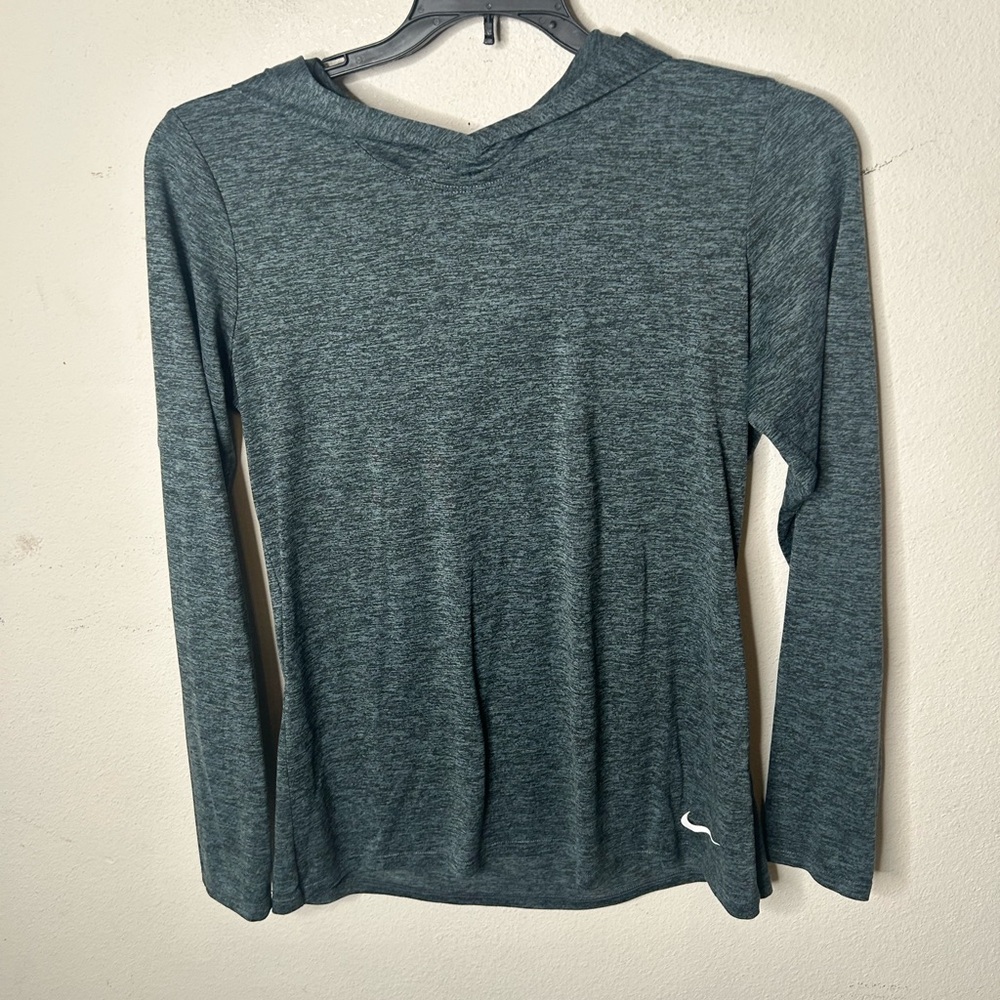 Nike grey Medium Hooded Top